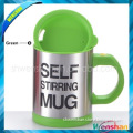 Novelty Automatical Electric Stirring Coffee Mixing Cup Stainless Coffee Mug 350ml